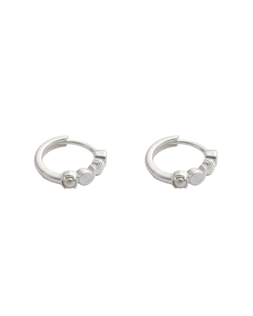 SHORESIDE HOOPS (STERLING SILVER) IMAGE 4