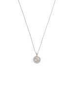 SOLARA COIN NECKLACE (STERLING SILVER)