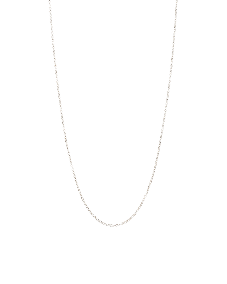SOLID FINE CHAIN (STERLING SILVER) - IMAGE 1