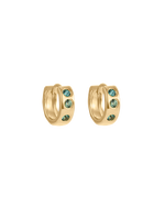 SORBET HOOPS (18K GOLD PLATED) IMAGE 1