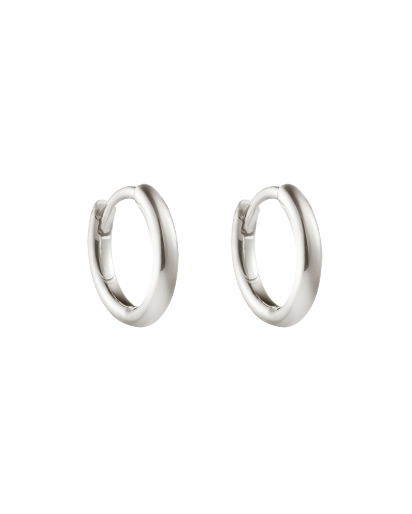 STILLNESS HUGGIES (STERLING SILVER) IMAGE 1