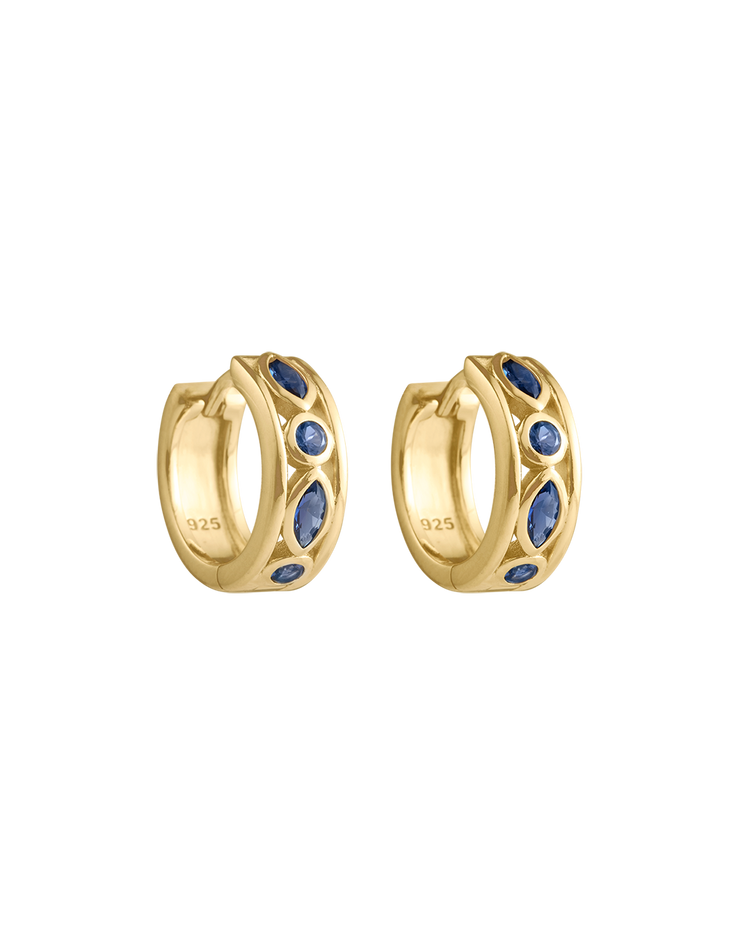 SYNERGY HOOPS (18K GOLD PLATED)