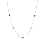 TEMPO TIGERS EYE NECKLACE (STERLING SILVER) IMAGE 1