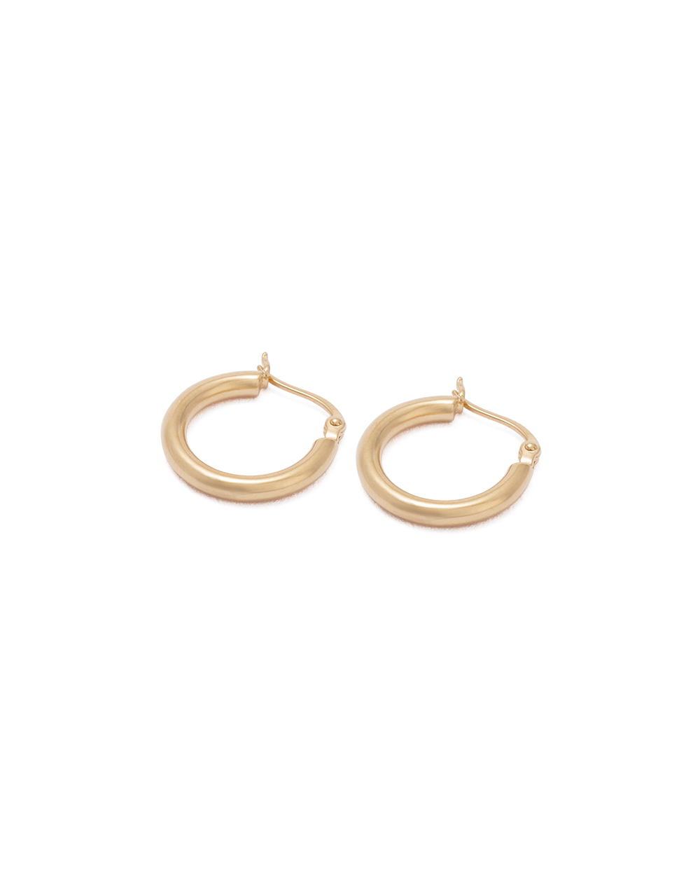 TIDAL HOOPS SMALL (18K GOLD PLATED)