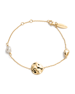 TIDAL PEARL BRACELET (18K GOLD PLATED) IMAGE 1