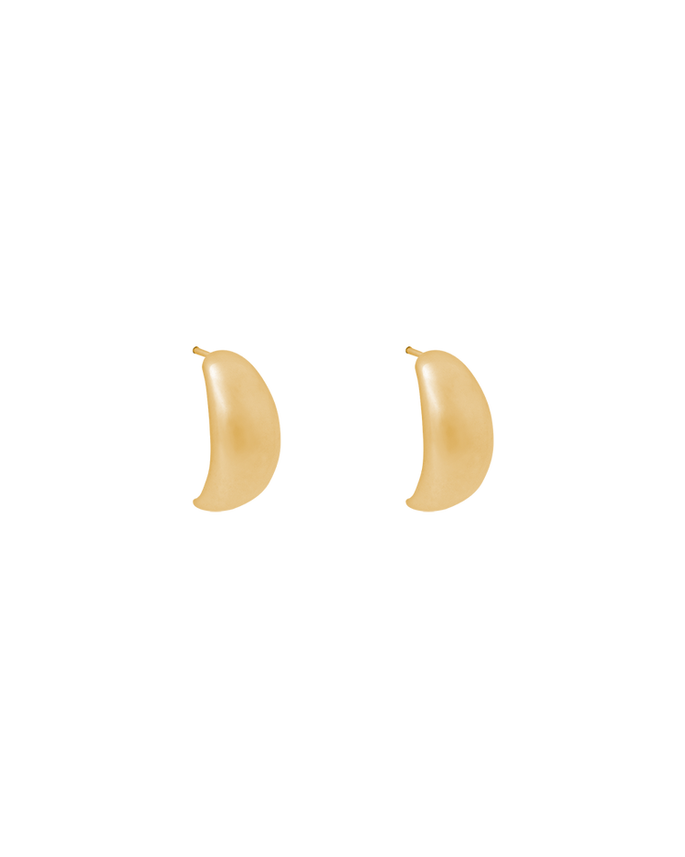 TRESOR EARRINGS (18K GOLD PLATED) IMAGE 1