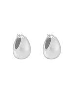 TRESOR HOOPS MEDIUM (STERLING SILVER) IMAGE 1