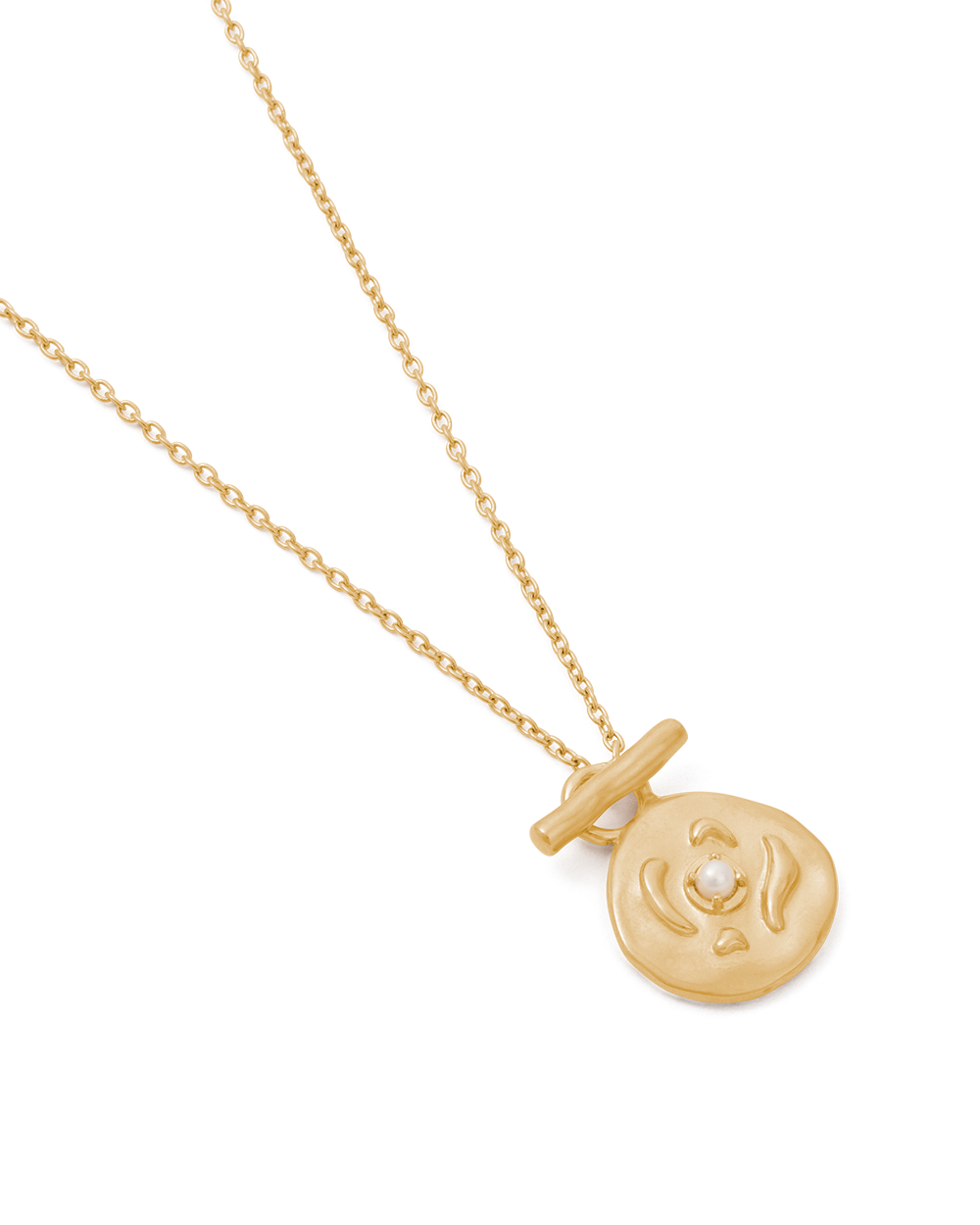 VACANZA COIN NECKLACE (18K GOLD VERMEIL) IMAGE 7