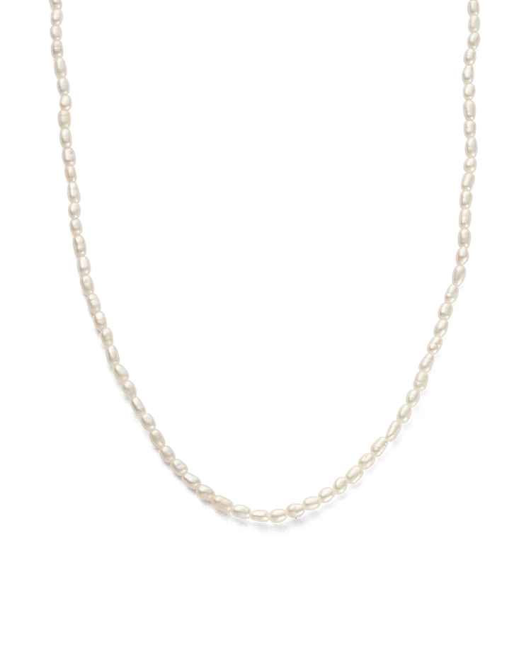 VACATION PEARL NECKLACE (18K GOLD PLATED) IMAGE 1