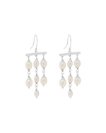 VACATION CLUSTER EARRINGS (STERLING SILVER)