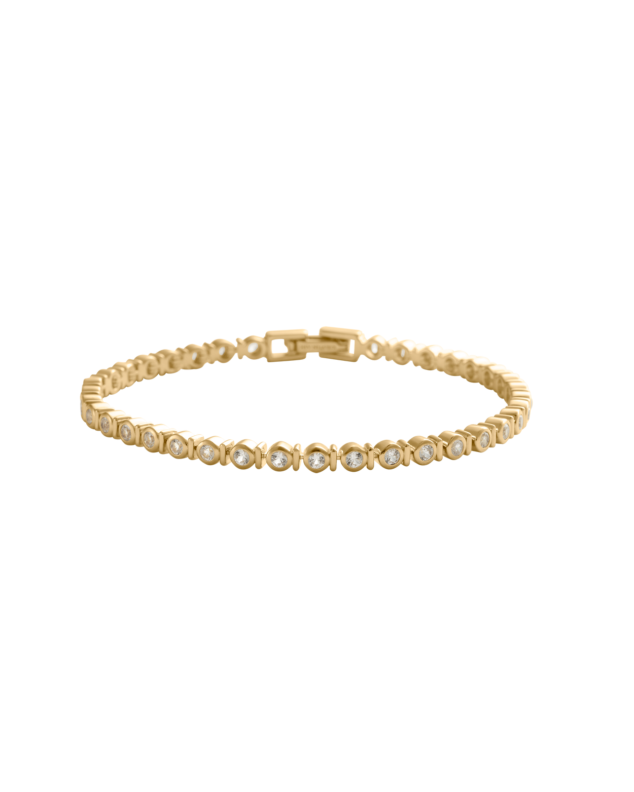 VALE TENNIS BRACELET (18K GOLD PLATED)