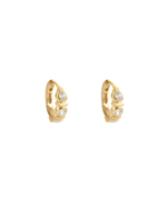 VALE TENNIS HUGGIES (18K GOLD PLATED)