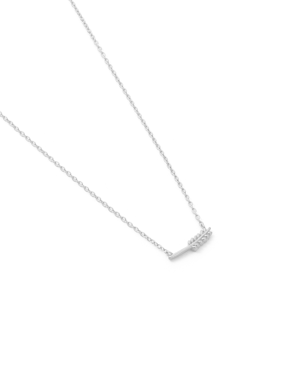 VIRGO STAR SIGN NECKLACE (STERLING SILVER) IMAGE 4