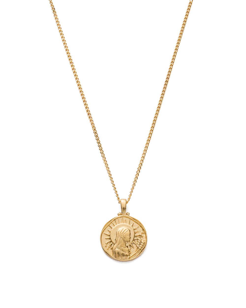VIRGO ZODIAC NECKLACE (18K GOLD VERMEIL) IMAGE 1