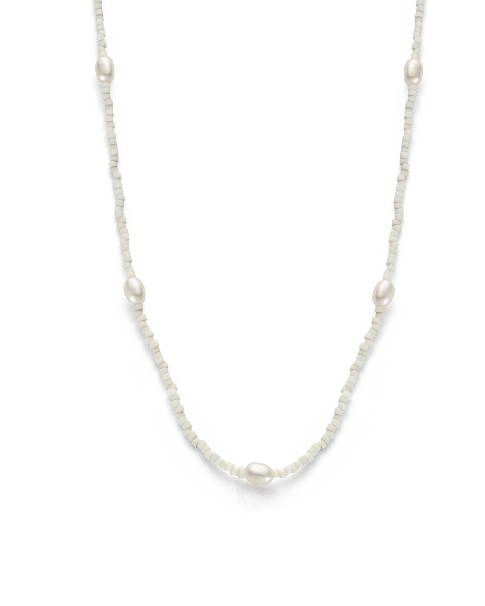 VISTA PEARL NECKLACE (STERLING SILVER)