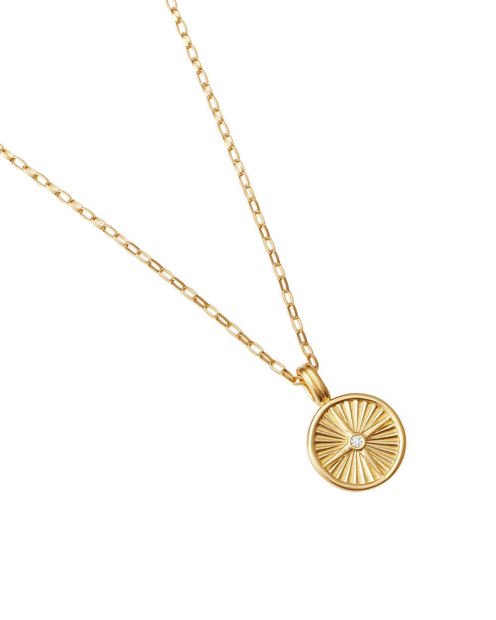 WANDER COIN NECKLACE (18K GOLD VERMEIL) IMAGE 6