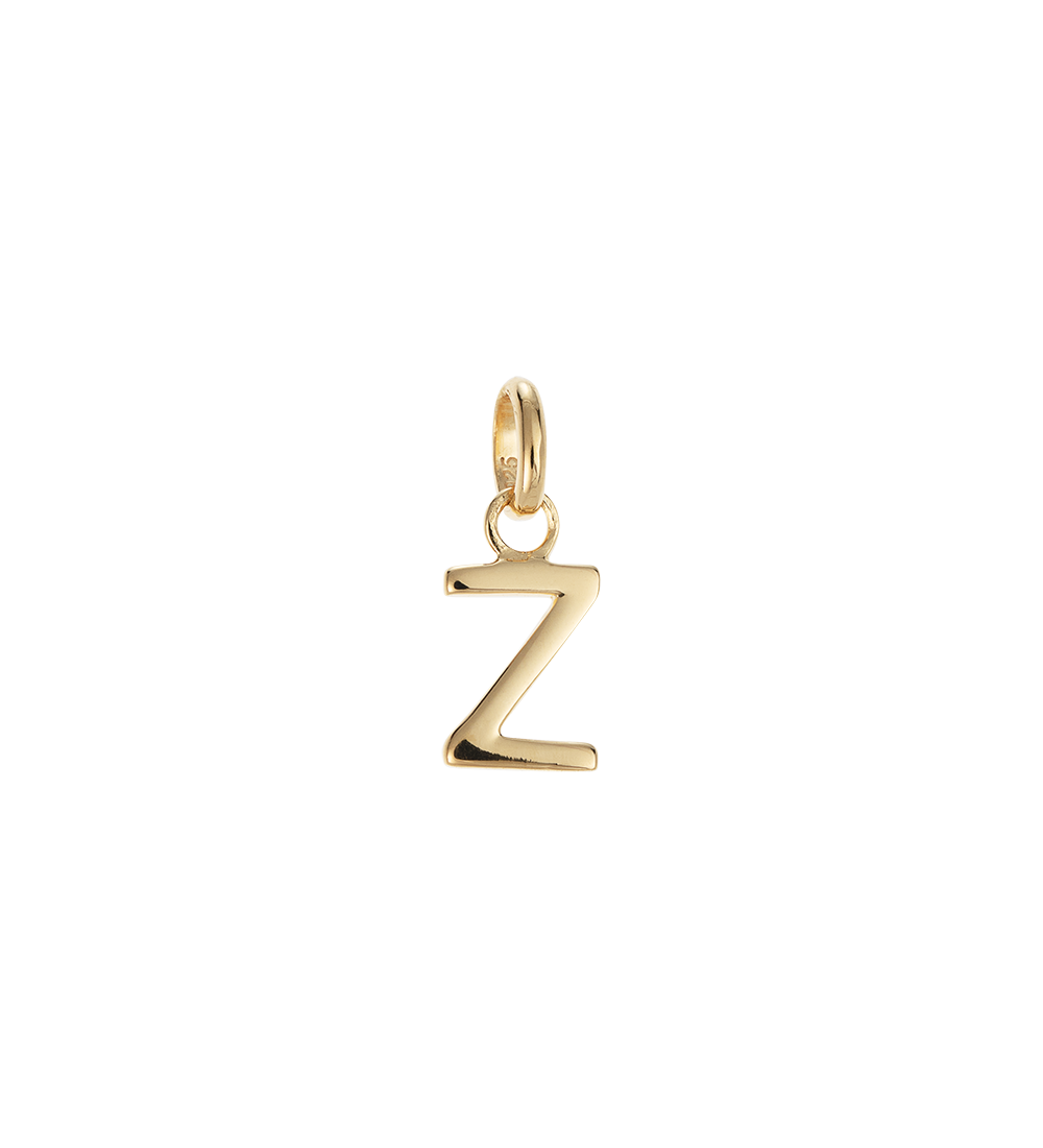 OUTLINE INITIAL A-Z (18K GOLD VERMEIL) IMAGE 33