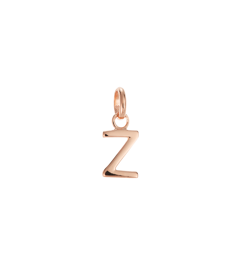 OUTLINE INITIAL A-Z (18K ROSE GOLD VERMEIL) IMAGE 28